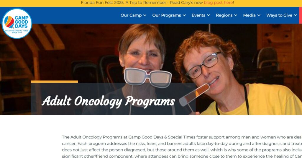 camp good days for prostate cancer patients