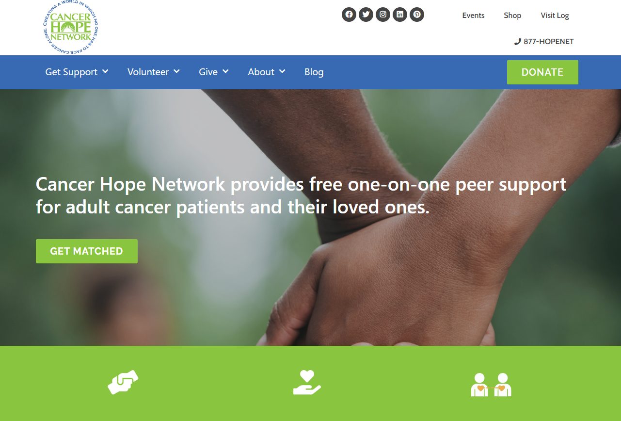 Cancer-Hope-Network-Free-Peer-Support-Program