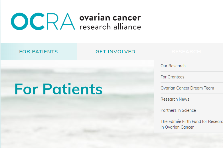 OCRA Ovarian Cancer Support