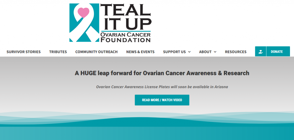 Teal it Up Ovarian Cancer Support
