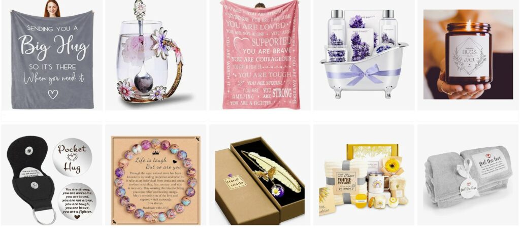Comforting Words and Gifts for Cancer Patients