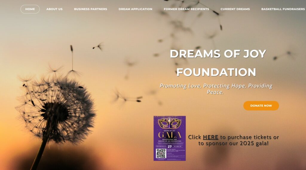 Make a Wish Foundation for Adults Dreams of Joy